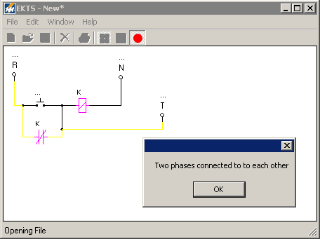 EKTS points errors visually and explaining verbally making learning efficient. This functionality is useful in finding problems in circuits and learning while trying different circuits.