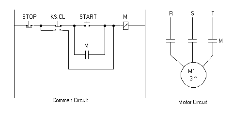 Continuous and Discontinuous working motor circuit