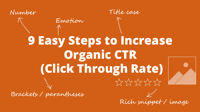 9 Easy Steps To Increase Organic CTR (Click Through Rate)