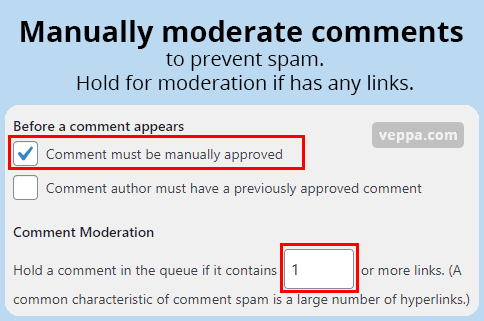 Moderate comments and prevent spam. Spam comments will make your site slow.