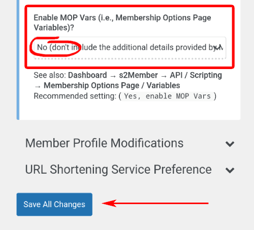 Disable MOP vars in s2member plugin so page with WP_HTTP requests can be served from cache.